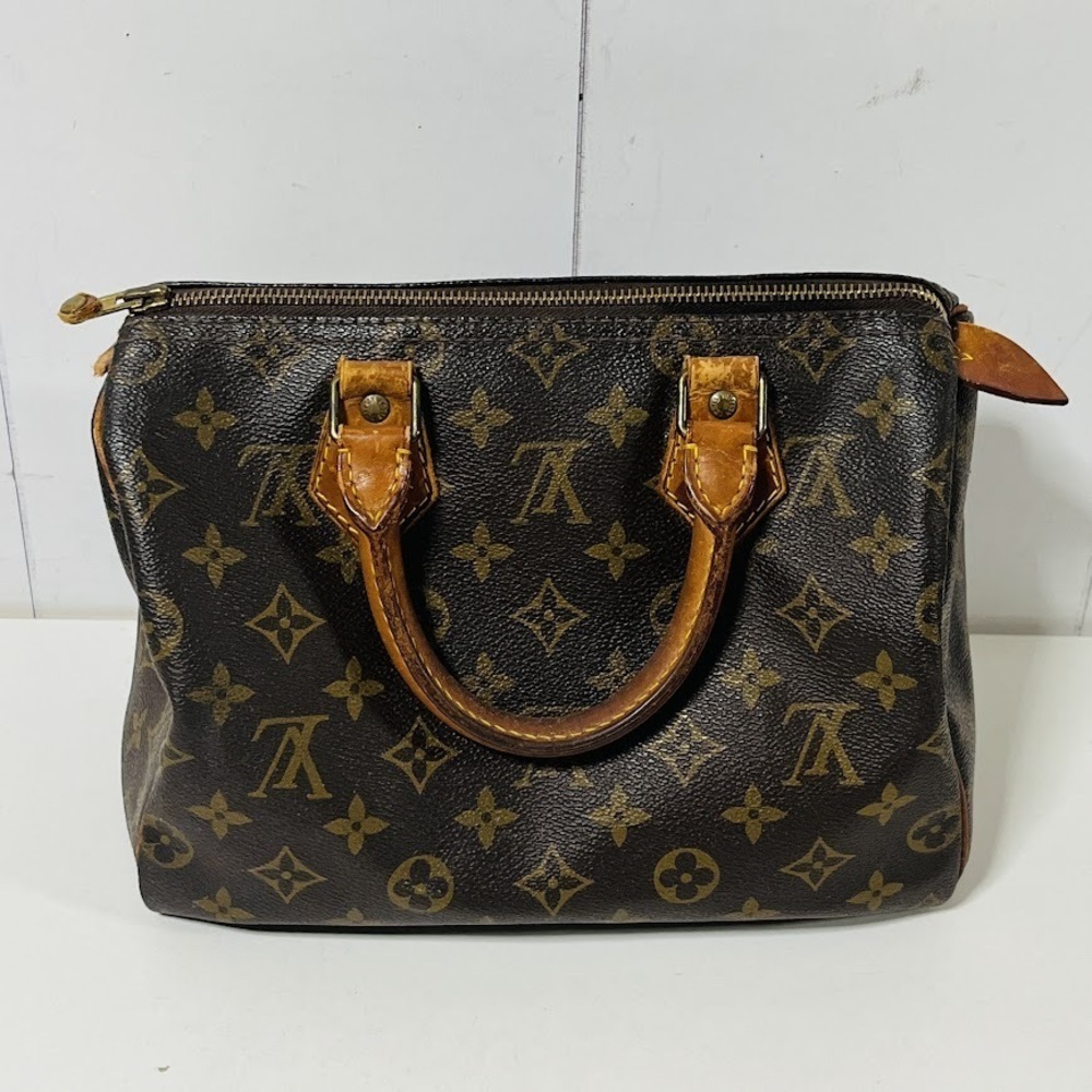 Louis Vuitton Speedy Monogram Handbag Brown